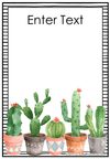 Cactus Themed Editable Classroom Posters Set - Miss Jacobs Little Learners