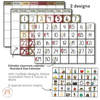 Classroom Calendar and Weather Display | Australiana Classroom Decor | Australian Flora and Fauna | Miss Jacobs Little Learners | Editable