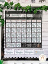 Classroom Calendar | Modern Jungle | Pocket Chart and Standard Size - Miss Jacobs Little Learners