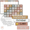 CLASSROOM CALENDAR & WEATHER DISPLAY | SPOTTY BOHO - Miss Jacobs Little Learners