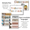 CLASSROOM JOBS DISPLAY | SIMPLE BOHO | EDITABLE - Miss Jacobs Little Learners
