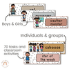 CLASSROOM JOBS DISPLAY | SPOTTY BOHO | EDITABLE - Miss Jacobs Little Learners