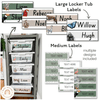 Classroom Labels Bundle | Modern Jungle | Editable Classroom Decor - Miss Jacobs Little Learners