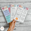 Classroom Newsletter Templates | Editable | Simple Brights Classroom Theme | Neon Rainbow Decor - Miss Jacobs Little Learners