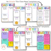 Classroom Newsletter Templates | Editable | Spotty Brights Classroom Theme | Neon Rainbow Decor - Miss Jacobs Little Learners