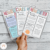 Classroom Newsletter Templates | Editable | Spotty Brights Classroom Theme | Neon Rainbow Decor - Miss Jacobs Little Learners