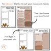 Classroom Newsletter Templates | Editable | Spotty Neutral Classroom Theme - Miss Jacobs Little Learners
