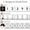 Classroom Number Line Display with Negatives | Black Basics Classroom Decor - Miss Jacobs Little Learners
