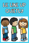 Classroom Rules Posters and Slips | Rainbow Theme - Miss Jacobs Little Learners