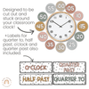 CLOCK NUMBER LABELS | SPOTTY BOHO - Miss Jacobs Little Learners