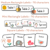 Cute Classroom Labels Bundle Assorted Characters | Editable Student Name Tags, Posters & Door Display | Cute Class Decor - Miss Jacobs Little Learners