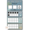 Cute Sea Life 100 Days at School Tally Display - Miss Jacobs Little Learners