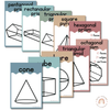 Cute Sea Life 3D Shape Posters - Miss Jacobs Little Learners