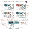 Cute Sea Life Alphabet Posters - Miss Jacobs Little Learners