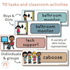 Cute Sea Life Classroom Jobs Display - Miss Jacobs Little Learners