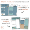 Cute Sea Life Classroom Newsletter Templates - Miss Jacobs Little Learners