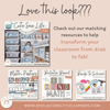 Cute Sea Life English Decor Posters - Miss Jacobs Little Learners