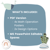 Cute Sea Life Math Operations Posters - Miss Jacobs Little Learners