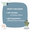 Cute Sea Life Math Posters Bundle - Miss Jacobs Little Learners