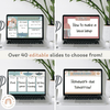 Cute Sea Life Morning Meeting Slides - Miss Jacobs Little Learners