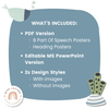 Cute Sea Life Parts of Speech Posters - Miss Jacobs Little Learners