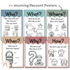 Cute Sea Life Recount Writing Posters and Prompts - Miss Jacobs Little Learners