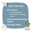 Cute Sea Life Subtraction Strategies Posters - Miss Jacobs Little Learners