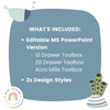 Cute Sea Life Teacher Toolbox Labels - Miss Jacobs Little Learners