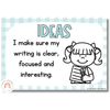 Daisy Gingham Pastels 6+1 Writing Traits Posters - Miss Jacobs Little Learners