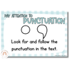 Daisy Gingham Pastels Decoding Reading Strategies Posters - Miss Jacobs Little Learners