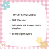 Daisy Gingham Pastels First Day of School Signs - Miss Jacobs Little Learners
