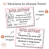 Daisy Gingham Pastels Parts of Speech Posters - Miss Jacobs Little Learners