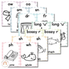 Daisy Gingham Pastels Phonics Posters - Miss Jacobs Little Learners