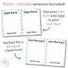 Daisy Gingham Pastels Phonics Posters - Miss Jacobs Little Learners