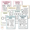 Daisy Gingham Pastels Punctuation Posters - Miss Jacobs Little Learners