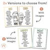 Daisy Gingham Pastels Synonym Posters - Miss Jacobs Little Learners