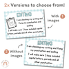 Daisy Gingham Pastels Writing Process Posters - Miss Jacobs Little Learners
