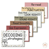 Decoding Reading Strategy Posters | AUSTRALIANA decor - Miss Jacobs Little Learners