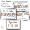 DOOR DISPLAY | SIMPLE BOHO - Miss Jacobs Little Learners