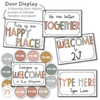 DOOR DISPLAY | SPOTTY BOHO - Miss Jacobs Little Learners