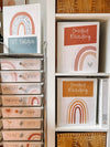 Earthy Rainbow Themed Teacher Binder Covers and Spines | Editable - Miss Jacobs Little Learners