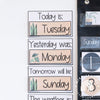 Editable Classroom Calendar | Boho Plants / Rustic Pocket Chart & Standard Size - Miss Jacobs Little Learners