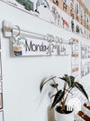 Flip Calendar | Modern Boho Plants Rustic Classroom Decor | Editable - Miss Jacobs Little Learners