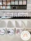 Flip Calendar | Modern Jungle | Classroom Decor - Miss Jacobs Little Learners