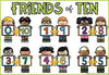 Friends of 10 | Rainbow Classroom Decor - Miss Jacobs Little Learners
