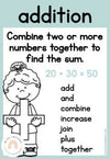 Math Operation Posters | MODERN RAINBOW Color Palette | Calm Colors Decor - Miss Jacobs Little Learners