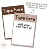 Measurement Posters | Ombre Neutral Math Classroom Decor - Miss Jacobs Little Learners
