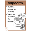 Measurement Posters | Ombre Neutral Math Classroom Decor - Miss Jacobs Little Learners