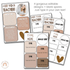 Meet the Teacher | OMBRE NEUTRALS | Editable - Miss Jacobs Little Learners