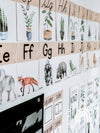 Modern Boho Plants Alphabet Posters | Rustic Boho Classroom Decor - Miss Jacobs Little Learners